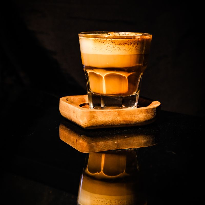 Sparkling espresso berlapis tonic